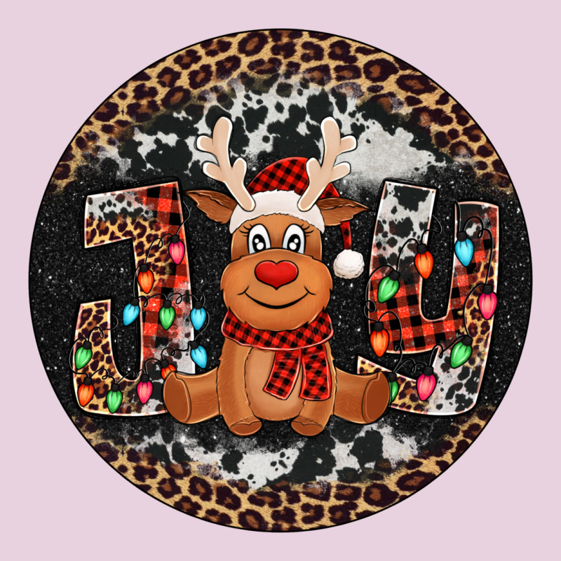 Joy Reindeer Christmas Ornament Ladies Tee by Jasminsmagicworld | Teevron