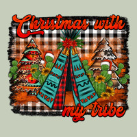 Christmas With My Tribe Ladies Tee | Teevron