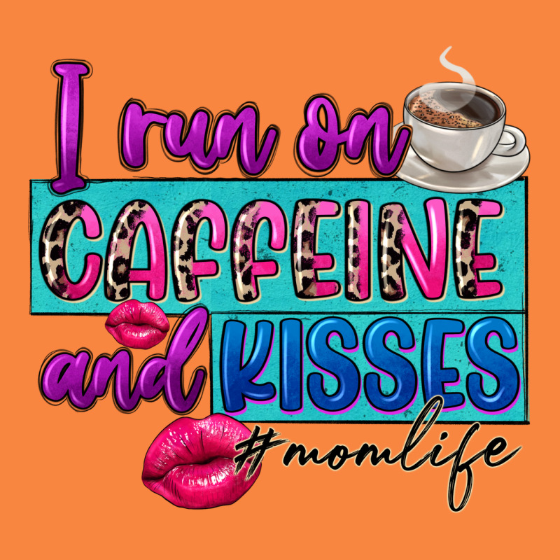 I Run On Caffeine And Kisses Premium Sweatshirt by FaDigitalArtStudio | Teevron