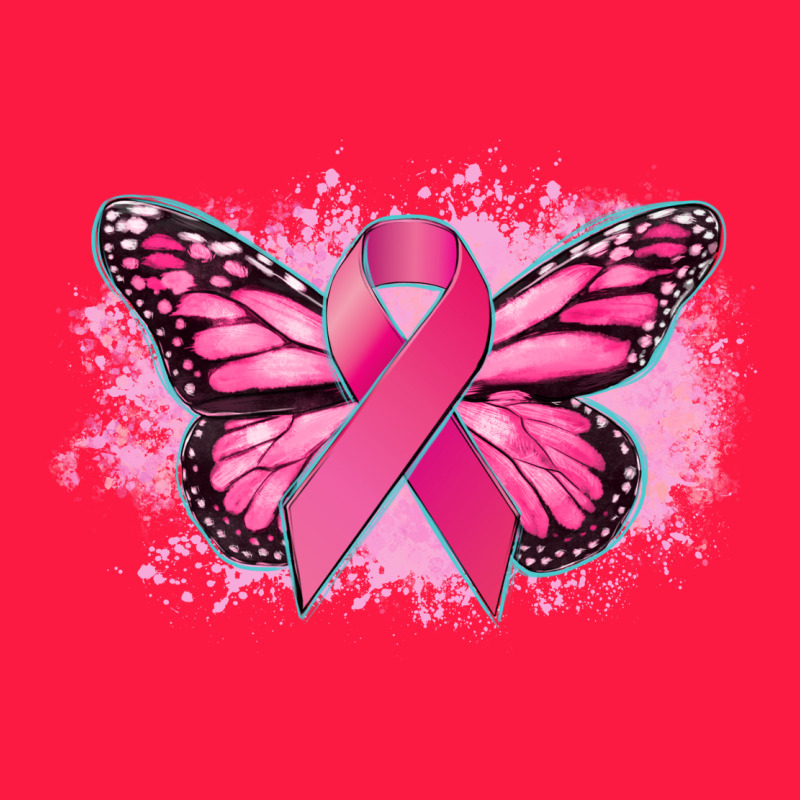 Cancer Ribbon Butterfly Cancer Awareness Zipper Hoodie by HowdyJamesFarm | Teevron
