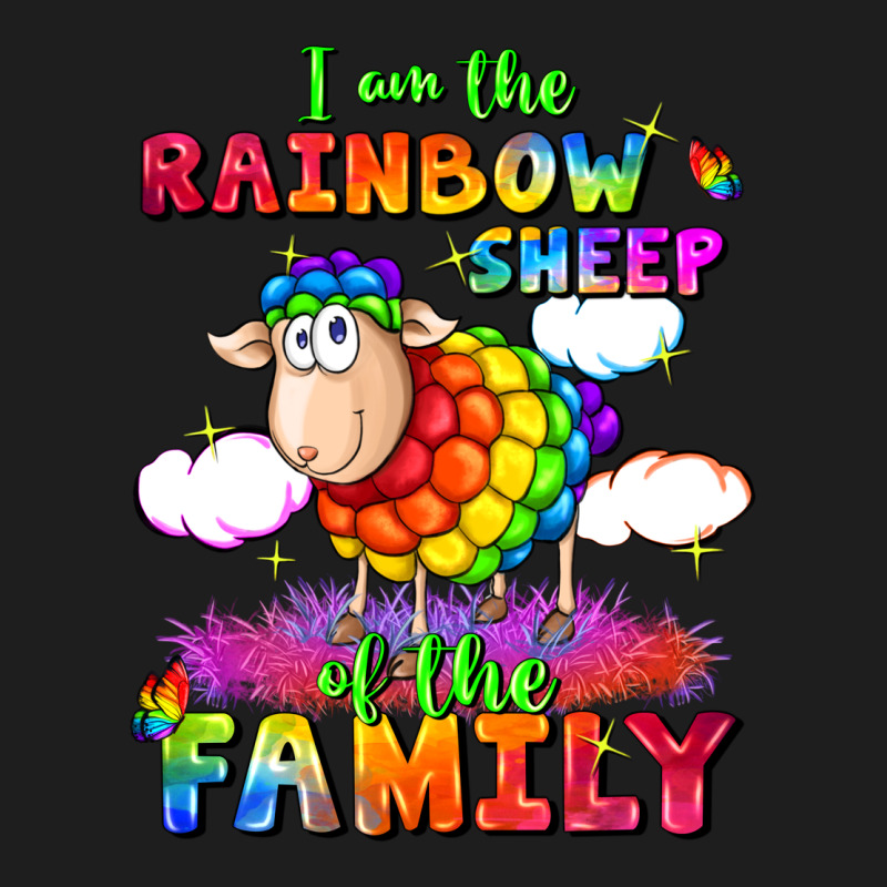 I Am The Rainbow Sheep Of The Family Heavyweight Hoodie by FaDigitalArtStudio | Teevron