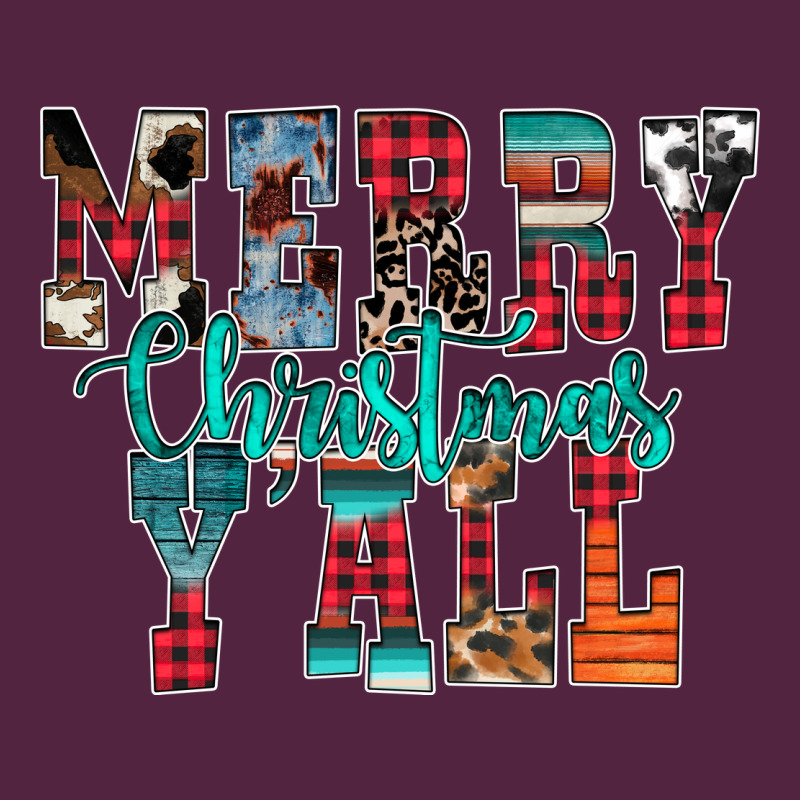 Merry Christmas Y'all Urban Hoodie by CowhideDigitalArt | Teevron