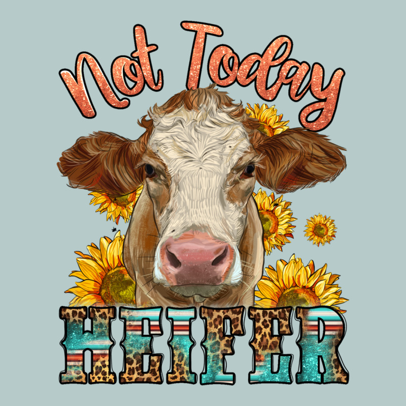 Heifer With Sunflowers Heavy Core Tee by LillyAllenDesigns | Teevron
