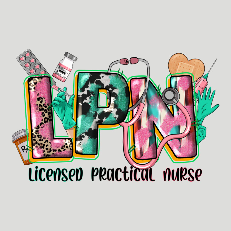 Licensed Practical Nurse Zipper Hoodie by CowGirlArtShop | Teevron
