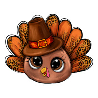 turkey and leopard pattern and thanksgiving hat bbs | Teevron