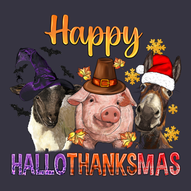 Happy Hallothanksmas Farm Animal Vintage Hoodie by BundleAndBundleShop | Teevron