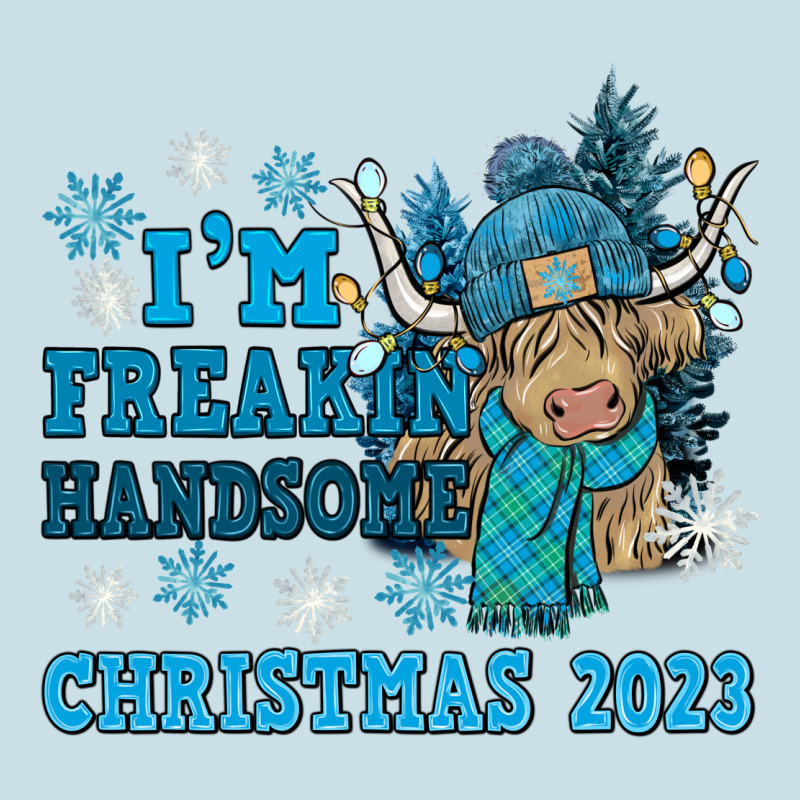Im Freakin Freezin Christmas 2023 Ladies Tee by NancyCooperArtShop | Teevron