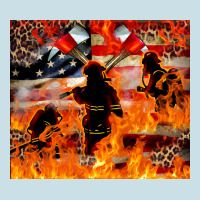 Western Firefighters With Thin Red Line Ladies Tee | Teevron