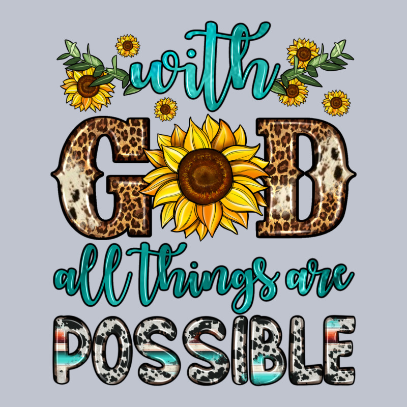 With God All Things Are Possible Premium Hoodie by OliviaCreatesArt | Teevron