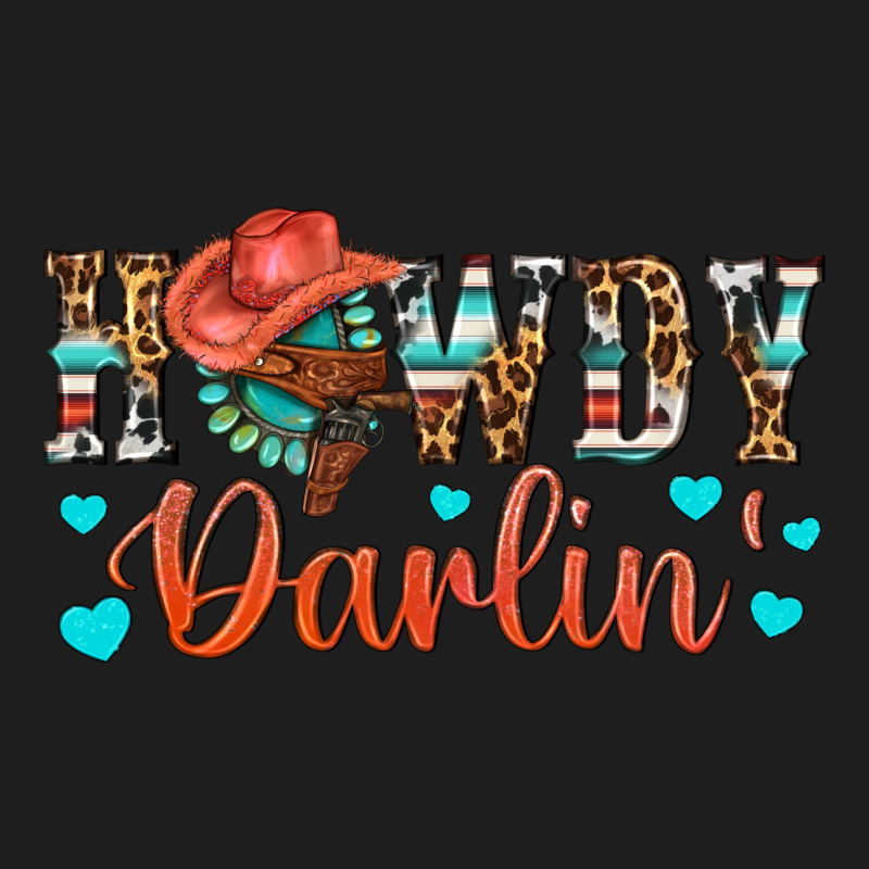 Western Howdy Darlin Classic Tee by BundleAndBundleShop | Teevron