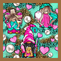 Hairdresser Gnomes With Hearts And Pearls With Leopard Vintage Tee | Teevron