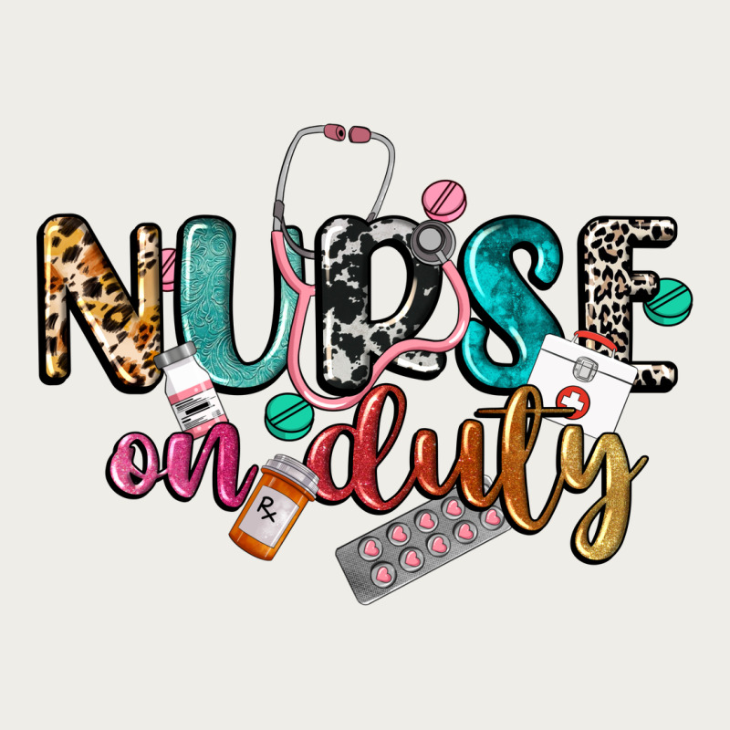 Nurse On Duty Zipper Hoodie by CowGirlArtShop | Teevron