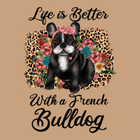 Life Is Better With A French Bulldog Vintage Tee | Teevron