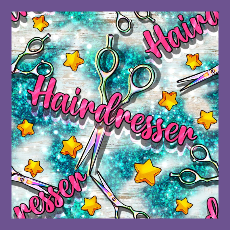 Hairdresser Scissor And Stars With Glitter Seamless Pattern Bbs Vintage Tee by BundleAndBundleShop | Teevron