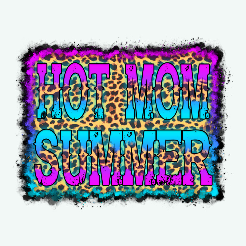 Hot Mom Summer Leopard Premium Hoodie by CowCowDesign | Teevron