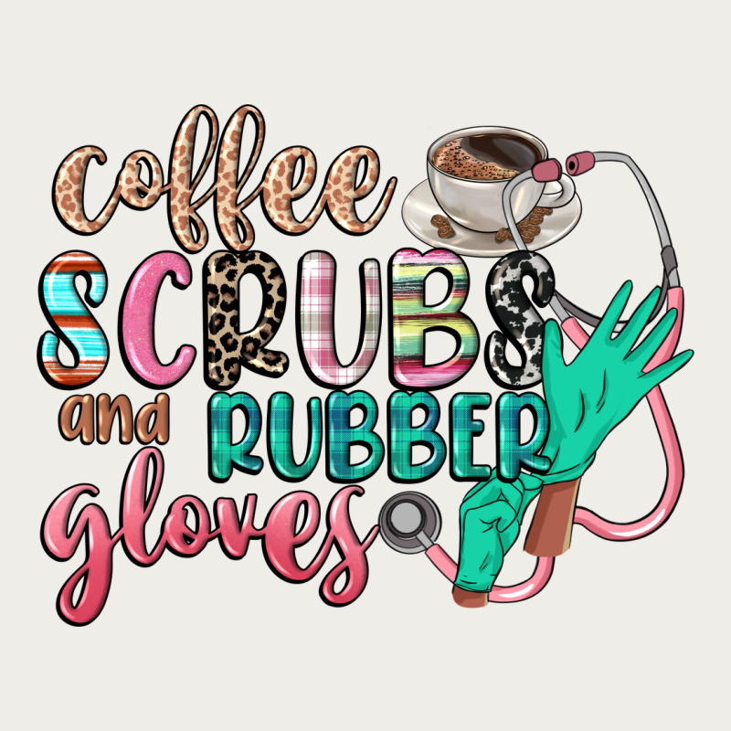 Coffee Scrubs And Rubber Gloves Zipper Hoodie by CowGirlArtShop | Teevron