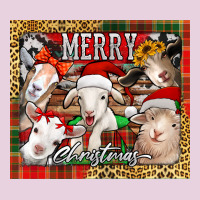 Merry Christmas Goats Tumbler Ladies Tee | Teevron