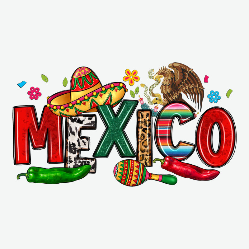 Colorful Mexico Collage Urban Heavy Tee by LillyAllenDesigns | Teevron