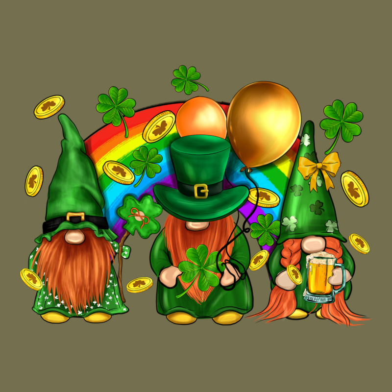 St. Patricks  Gnomies With Rainbow Vintage Hoodie by BundleAndBundleShop | Teevron