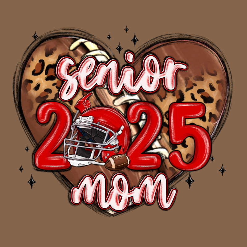 Senior 2025 Mom Football Premium Tee by MaliasSmallBusiness | Teevron