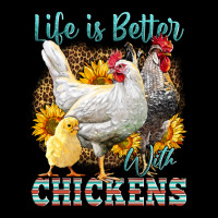 Western Life Is Better With Chickens Heavy Core Tee | Teevron