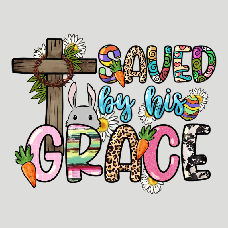 Saved By His Grace Easter Day Zipper Hoodie by HowdyJamesFarm | Teevron