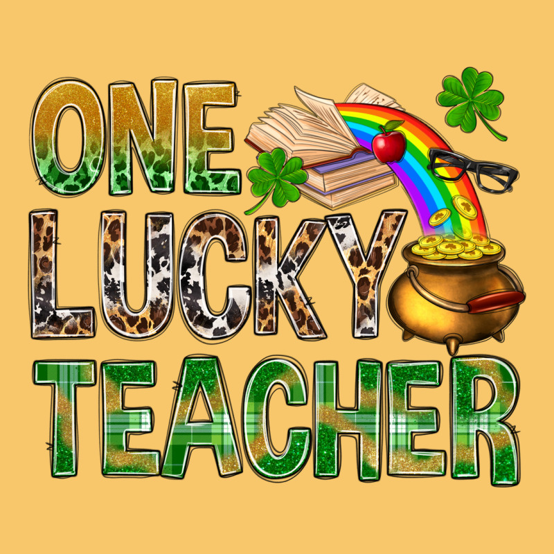 One Lucky Teacher St. Patricks Vintage Hoodie by BundleAndBundleShop | Teevron