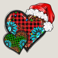Christmas Heart Gemstones Leopard Heavy Core Tee | Teevron