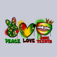 Peace Love Juneteenth Heavyweight Hoodie | Teevron
