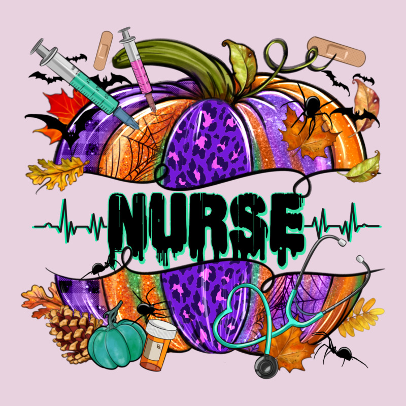 Halloween Nurse Pumpkin Ladies Tee by NancyCooperArtShop | Teevron