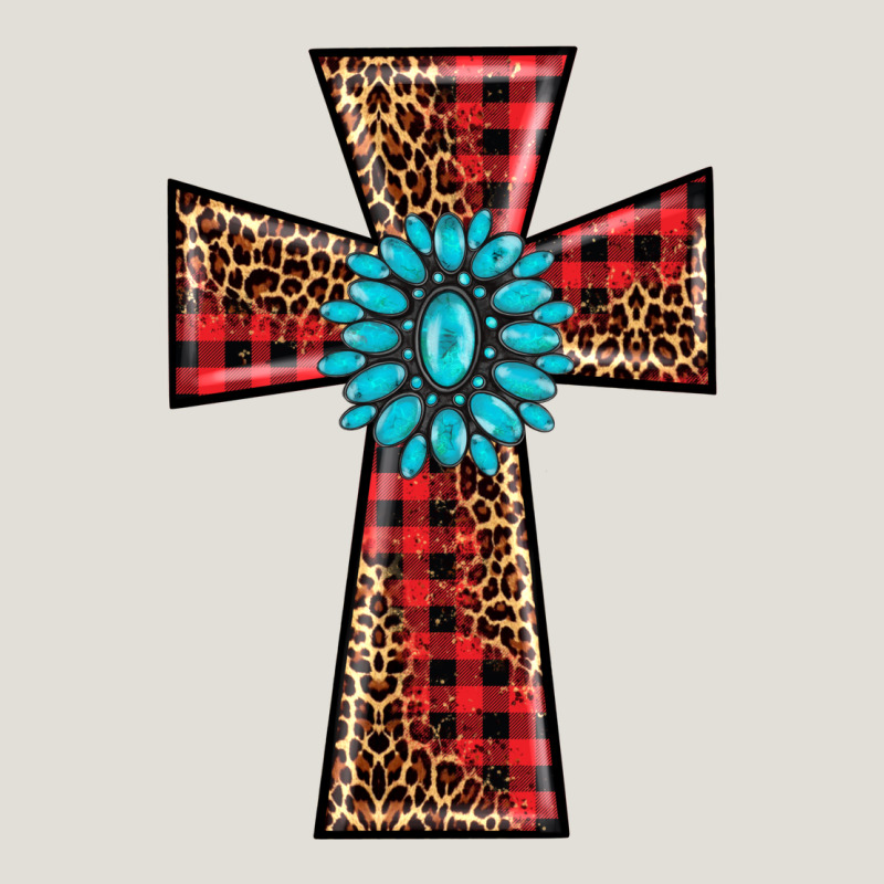 Christmas Cross Heavy Core Tee by BarkalooDesign | Teevron