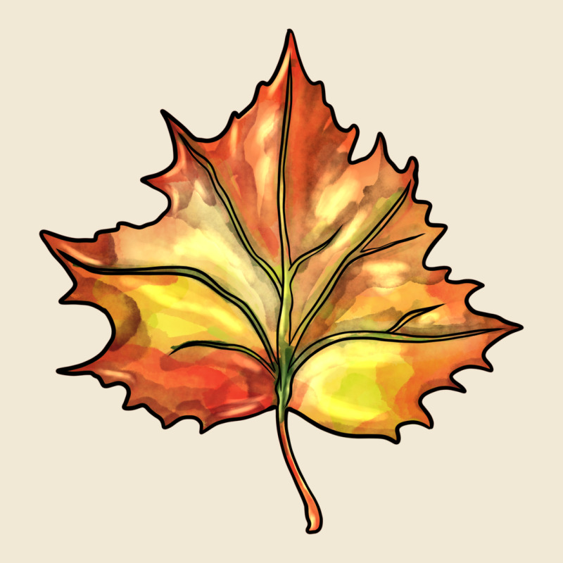 Withered Leaf Ladies Tee by BarkalooDesign | Teevron