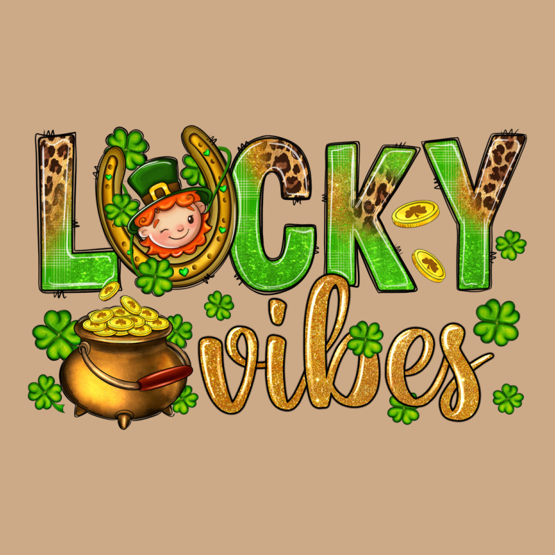 St. Patricks Day Lucky Vibes Vintage Hoodie by BundleAndBundleShop | Teevron