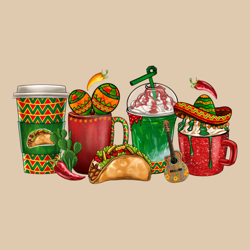 Tacos Coffee Cups Heavyweight Sweatshirt by texasbilliewilder | Teevron