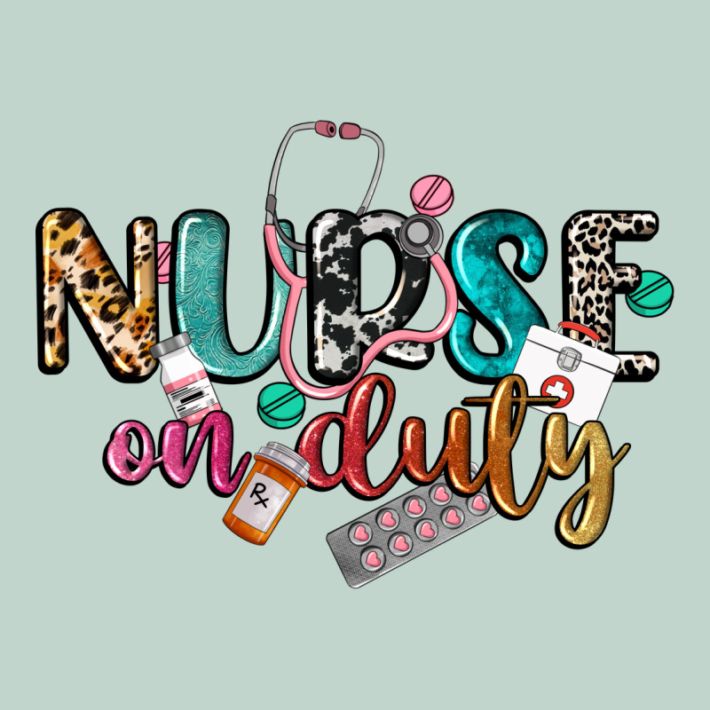 Nurse On Duty Zipper Hoodie by CowGirlArtShop | Teevron