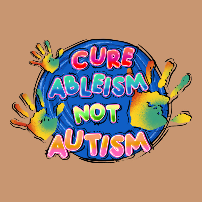 Cure Ableism Not Autism Heavyweight Hoodie by FaDigitalArtStudio | Teevron