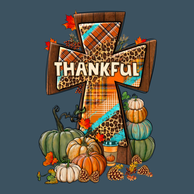 Thankful Fall Cross Urban Heavy Tee by BundleAndBundleShop | Teevron