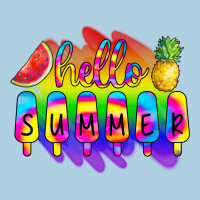 Hello Summer Tie Dye Premium Hoodie | Teevron