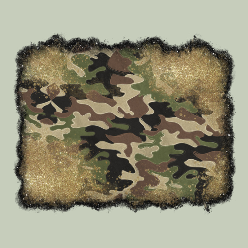 Camouflage Glitter Background Ladies Tee by Jasminsmagicworld | Teevron