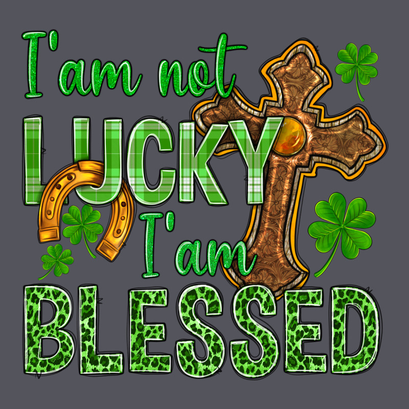 I Am Not Lucky I Am Blessed St. Patricks Vintage Hoodie by BundleAndBundleShop | Teevron