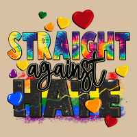 Straight Against Hate Heavyweight Hoodie | Teevron