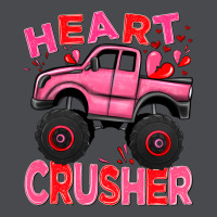 Heart Crusher Pink Monster Truck Valentine's Day Zipper Hoodie | Teevron