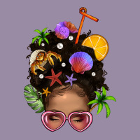 Beach Hair Afro Messy Bun Bbs Classic Tee | Teevron