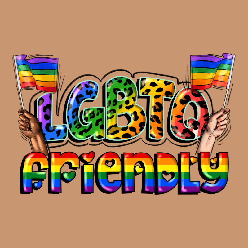 Lgbtq Friendly Pride Heavyweight Hoodie by FaDigitalArtStudio | Teevron