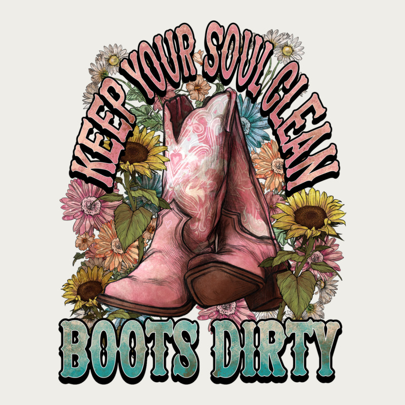 Keep Your Soul Clean Boots Dirty Cowboy Western Zipper Hoodie by HowdyJamesFarm | Teevron