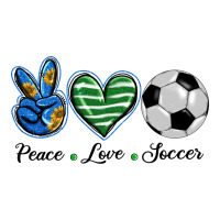 peace love soccer | Teevron