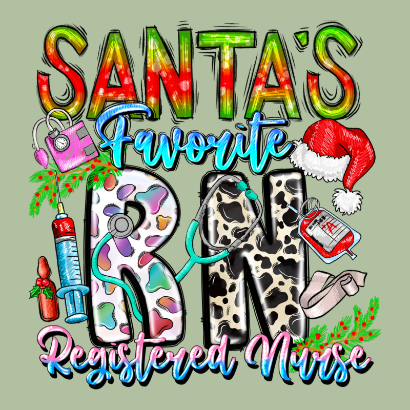 Santa's Favorite Rn Registered Nurse Urban Hoodie by CowhideDigitalArt | Teevron