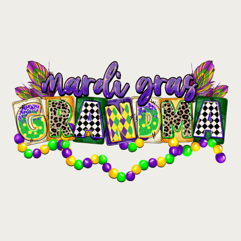 Mardi Gras Grandma Zipper Hoodie by CowGirlArtShop | Teevron
