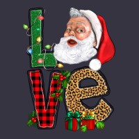 Love With Santa Portrait Vintage Hoodie | Teevron