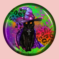 Halloween Round Earrings Urban Heavy Tee | Teevron